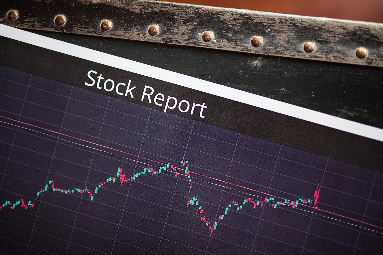 Rising financial performance chart